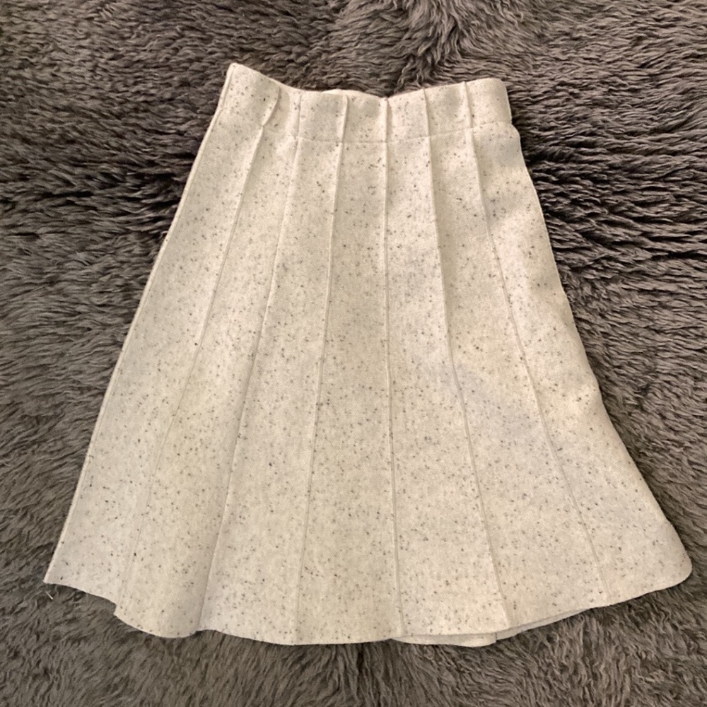 Cotton Midi Skirt